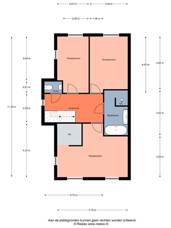 Floorplan - Achterste Kamp 53, 3751 JH Bunschoten-Spakenburg